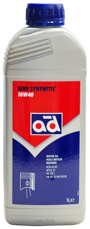 Фотографии AD Semi Synthetic 10W-40 1л