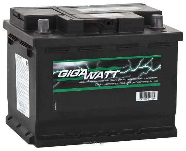 Фотографии GIGAWATT R низкий (60Ah)