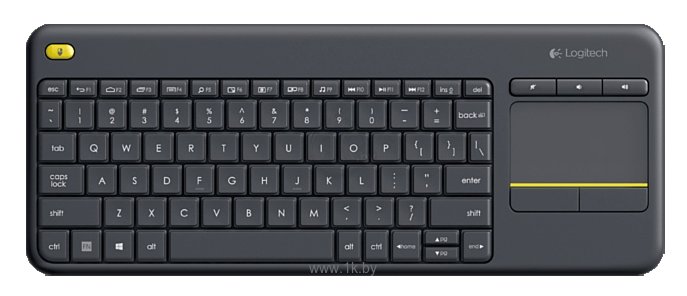 Фотографии Logitech Wireless Touch Keyboard K400 Plus black USB