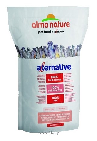 Фотографии Almo Nature Rouge Label the Alternative Medium Salmon ( 3.75 кг)
