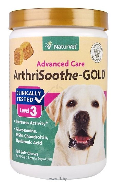 Фотографии NaturVet ArthriSoothe-GOLD Advanced Care Soft Chews (Level 3)