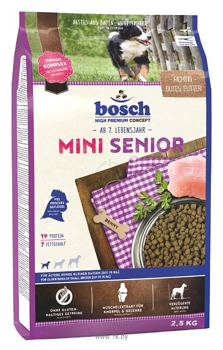 Фотографии Bosch (2.5 кг) Mini Senior