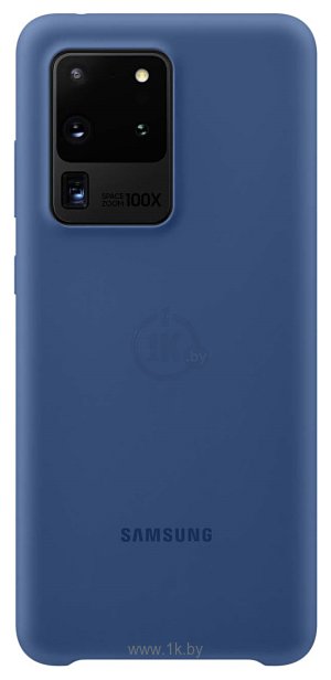 Фотографии Samsung Silicone Cover для Galaxy S20 Ultra (темно-синий)