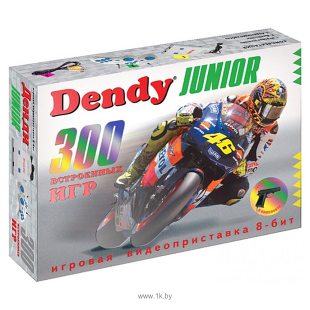 Фотографии Dendy Junior (300 игр + световой пистолет)
