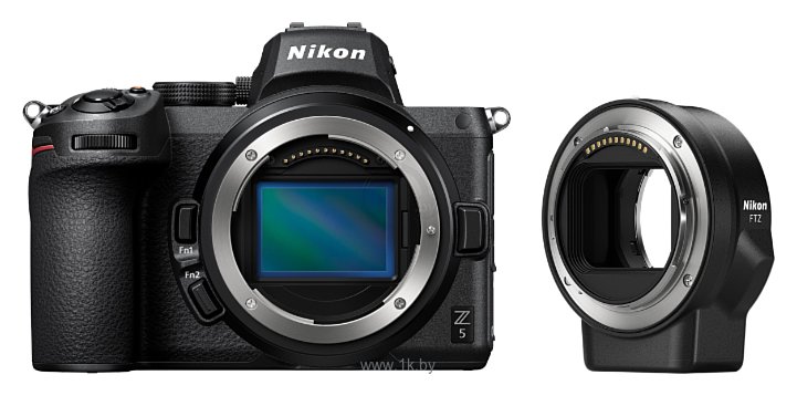 Фотографии Nikon Z 5 Body + FTZ Adapter