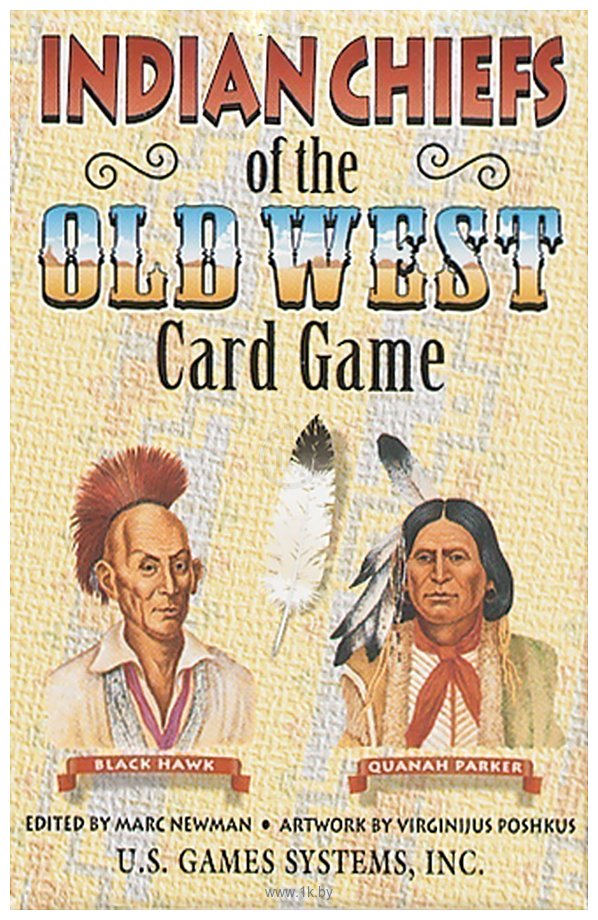 Фотографии US Games Systems Indian Chiefs of the Old West Game & Playing Cards OWC54