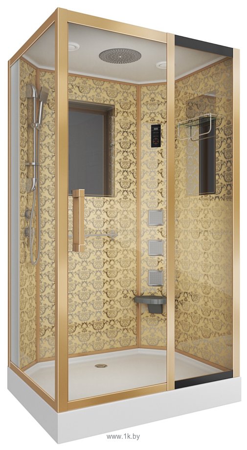 Фотографии Niagara NG-7711GR 90x120x220 (прозрачное стекло, правая)