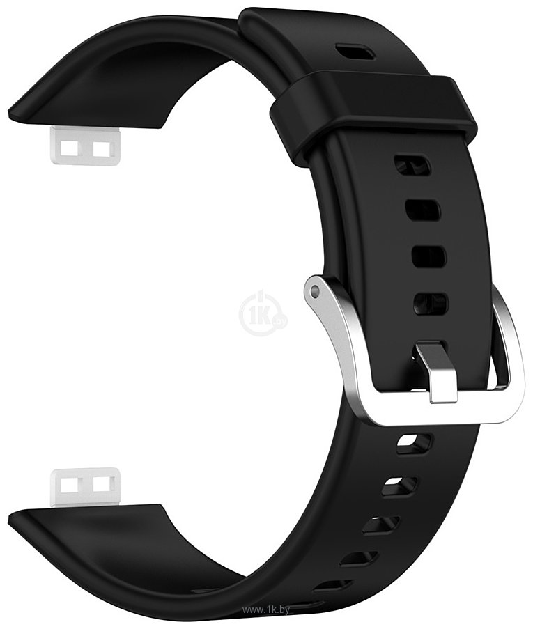 Фотографии Rumi силиконовый для Huawei Watch FIT, Watch FIT Elegant (черный)