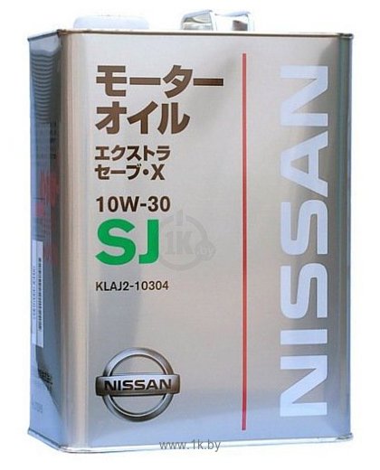 Фотографии Nissan Extra Save X SJ 10W-30 (KLAJ2-10304) 4л