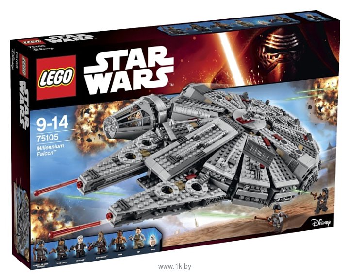 Фотографии LEGO Star Wars 75105 Сокол тысячелетия