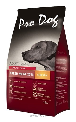 Фотографии Pro Dog Для собак крупных пород с курицей сухой (15 кг)