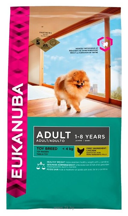 Фотографии Eukanuba Dog Adult Toy Breed (0.8 кг)