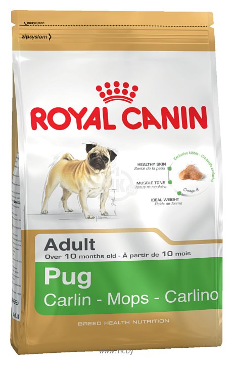 Фотографии Royal Canin Pug Adult (0.5 кг)