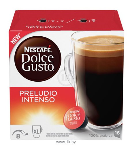 Фотографии Nescafe Dolce Gusto Preludio Intenso в капсулах 16 шт
