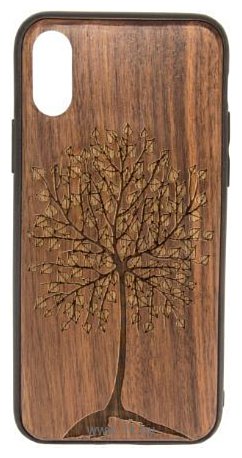 Фотографии Case Wood для Apple iPhone X (грецкий орех, лето)