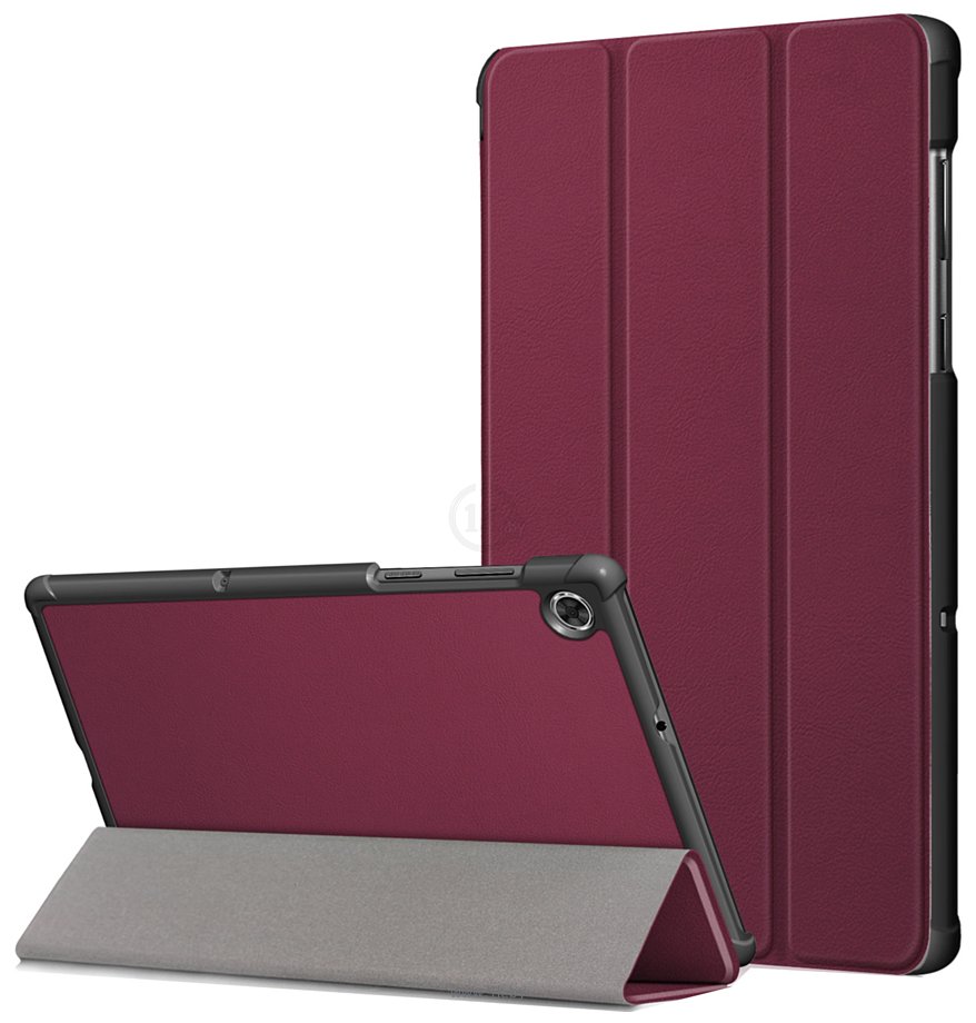 Фотографии JFK Smart Case для Lenovo Tab M10 HD 2nd Gen TB-X306 (бордовый)