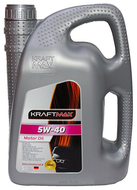 Фотографии KraftMax 5W-40 KM117/5 5л