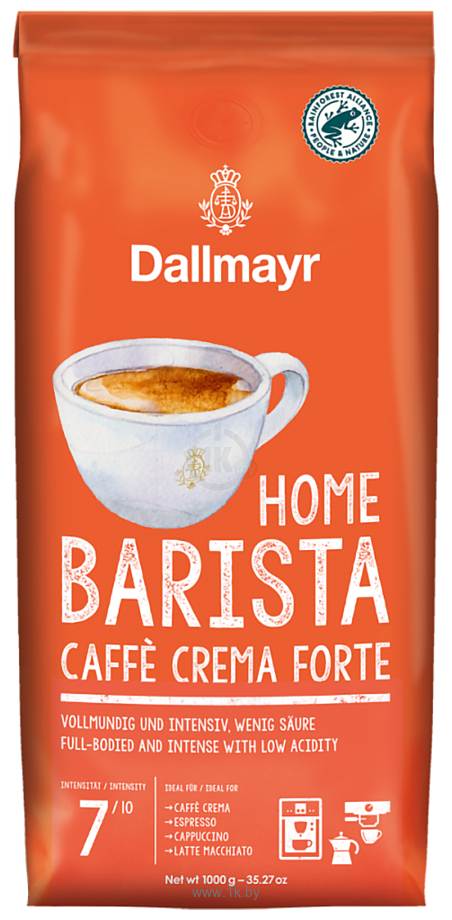 Фотографии Dallmayr Home Barista Caffe Crema Forte 1 кг