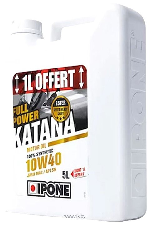 Фотографии Ipone Full Power Katana 10W-40 5л