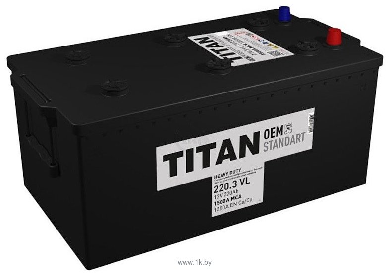 Фотографии Titan Standart L+ (220Ah)