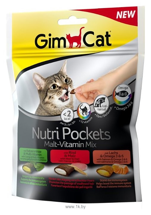Фотографии GimCat Nutri Pockets Malt-Vitamin Mix