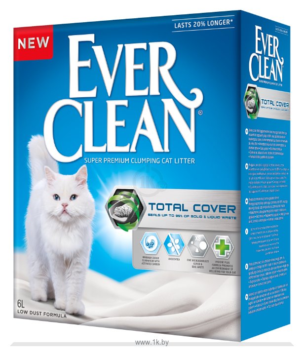 Фотографии Ever Clean Total Cover 6л