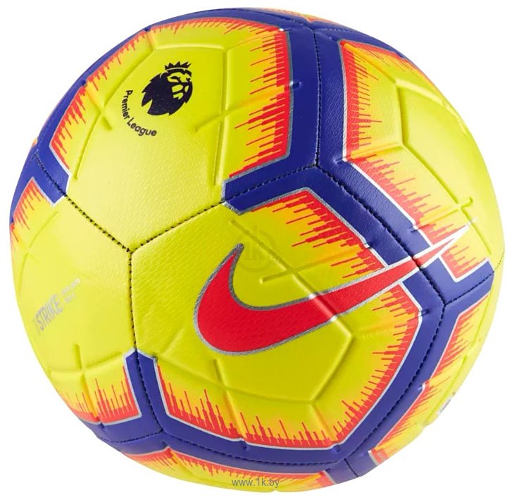 Фотографии Nike Premier League Strike (5 размер, желтый/синий)