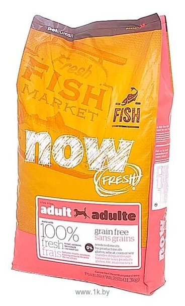 Фотографии NOW FRESH (11.35 кг) Grain Free Fish Recipe for Adult Dogs