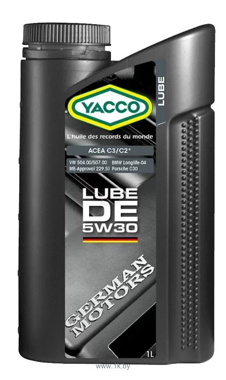 Фотографии Yacco Lube DE 5W-30 1л