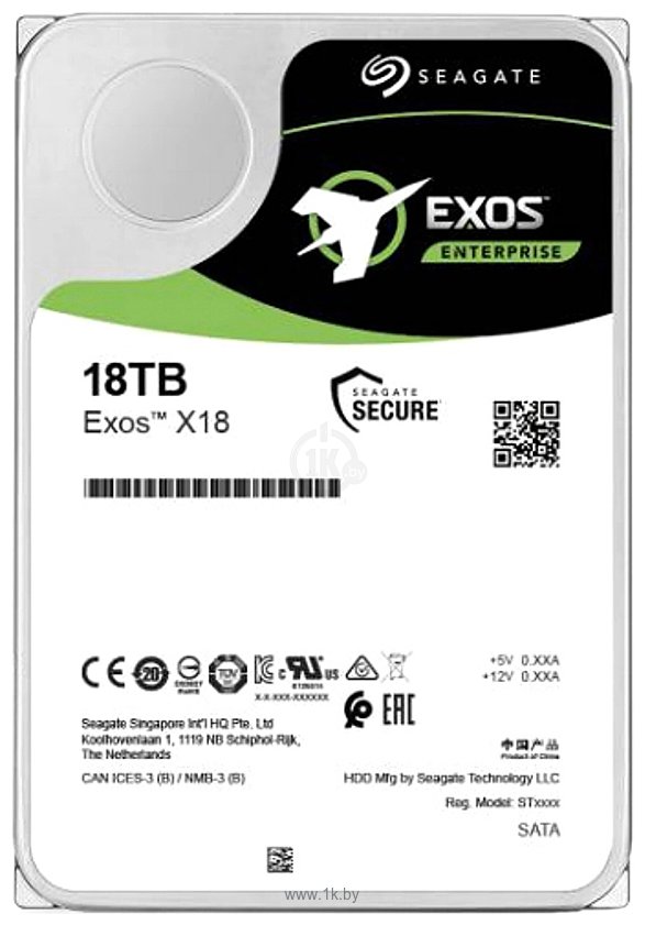 Фотографии Seagate Exos X18 16TB ST16000NM004J