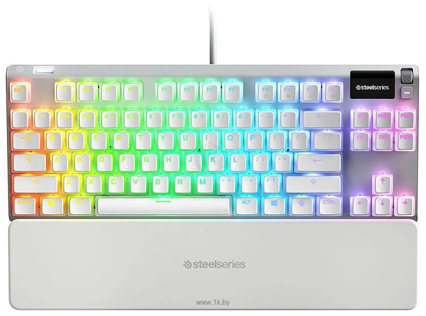 Фотографии SteelSeries Apex 7 TKL Ghost нет кириллицы