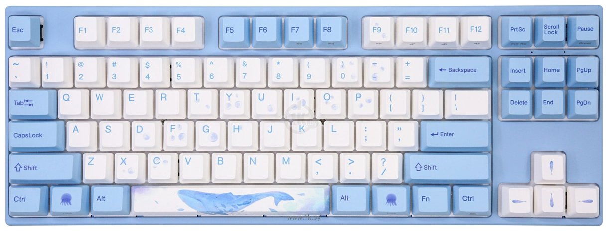 Фотографии Varmilo VPM87 Sea Melody Varmilo EC Sakura V2 (без кириллицы)