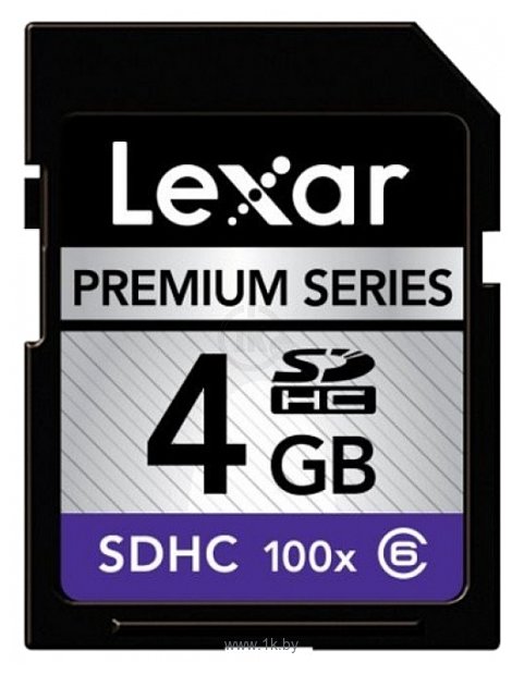 Фотографии Lexar Premium 100X SDHC class 6 4GB