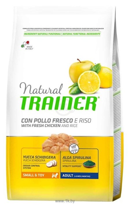 Фотографии TRAINER (0.8 кг) Natural Adult Small&Toy Chicken and rice dry