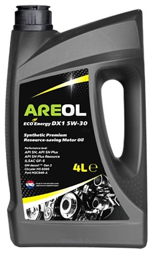 Фотографии Areol Eco Energy DX1 5W-30 4л