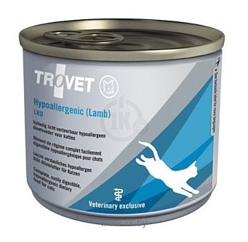 Фотографии TROVET (0.2 кг) 1 шт. Cat Hypoallergenic LRD (Lamb) canned
