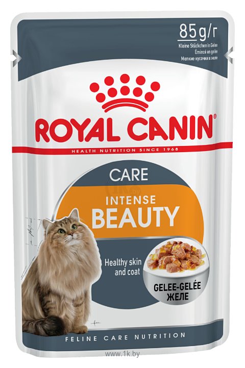 Фотографии Royal Canin Intense Beauty (в желе) (0.085 кг) 24 шт.
