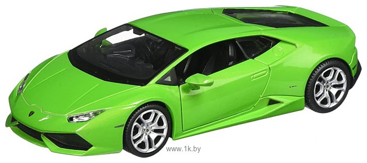 Фотографии Welly Lamborghini Huracan LP610-4 24056 (зеленый)