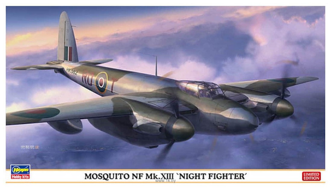 Фотографии Hasegawa Mosquito Mk.XIII Night Fighter Limited Edition 1/72 02198
