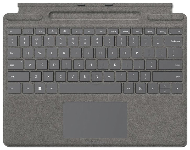 Фотографии Microsoft Surface Pro Signature Keyboard Cover платина (без кириллицы)