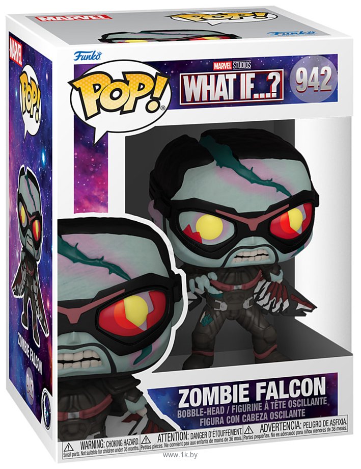 Фотографии Funko POP! Bobble Marvel What If Zombie Falcon 57377