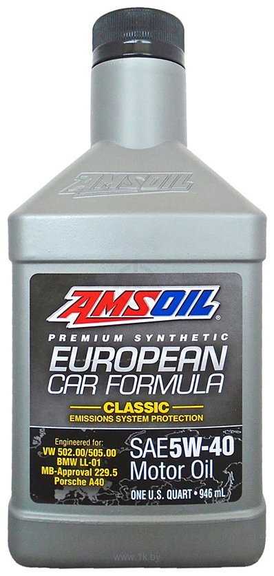 Фотографии Amsoil European Car Formula 5W-40 0.946 л