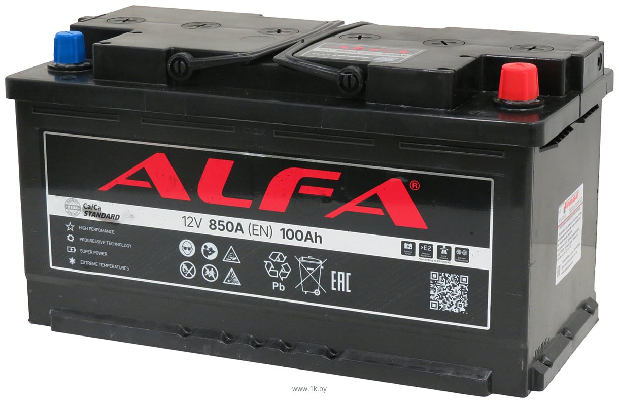 Фотографии ALFA Standard 100 R+ (100Ah)