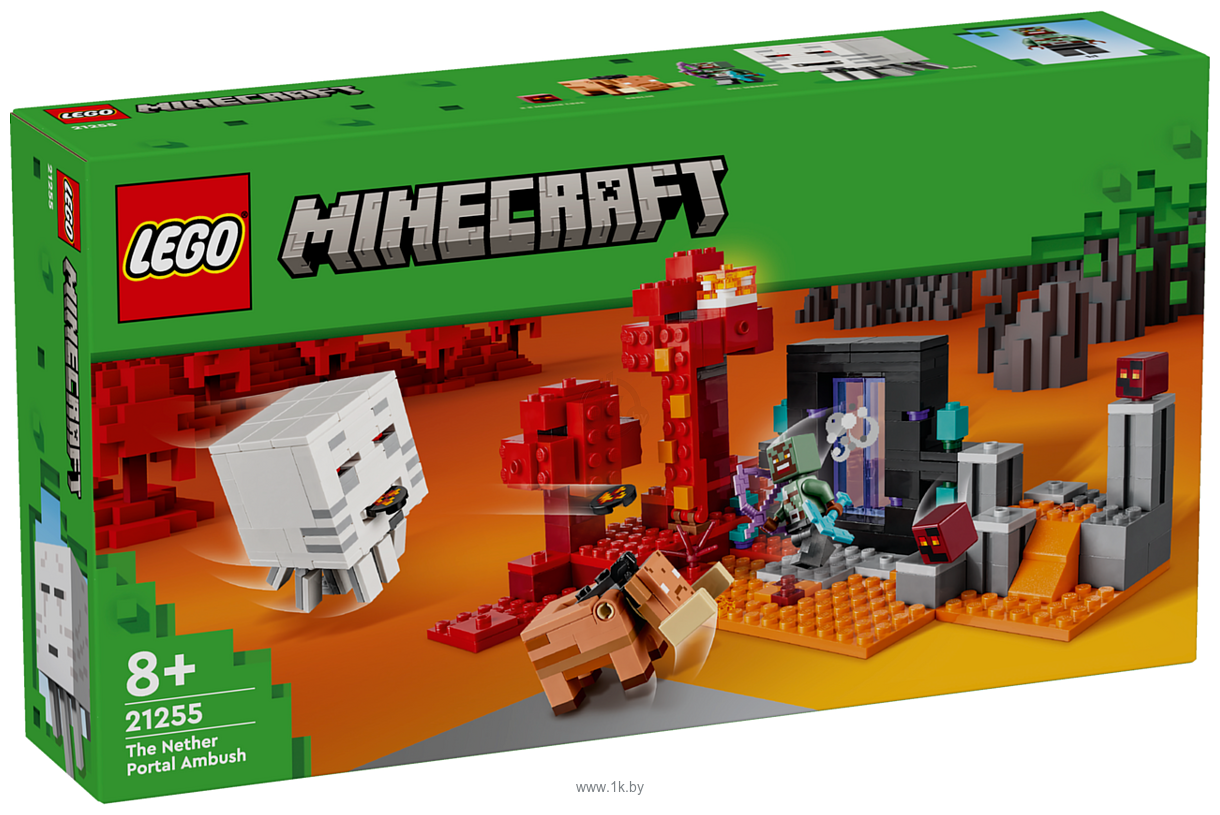 Фотографии LEGO Minecraft 21255 Засада у портала в Нижний мир