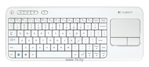 Фотографии Logitech Wireless Touch Keyboard K400 White USB