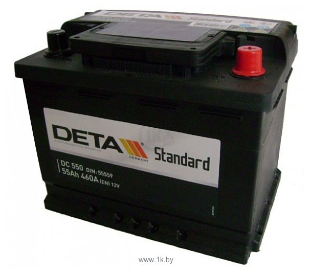 Фотографии DETA Standard DC550 L (55Ah)