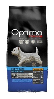 Фотографии OptimaNova Puppy Mini Chicken & Rice (0.8 кг)