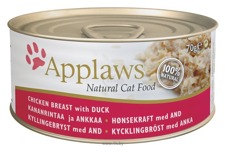 Фотографии Applaws Cat Chicken Breast with Duck canned (0.07 кг) 24 шт.