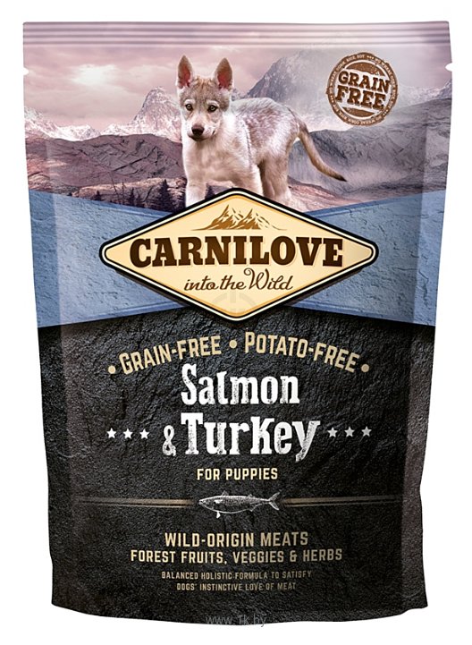 Фотографии Brit Carnilove Salmon & Turkey for puppies (1.5 кг)