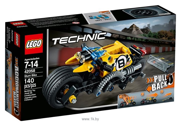 Фотографии LEGO Technic 42058 Трюковый мотоцикл